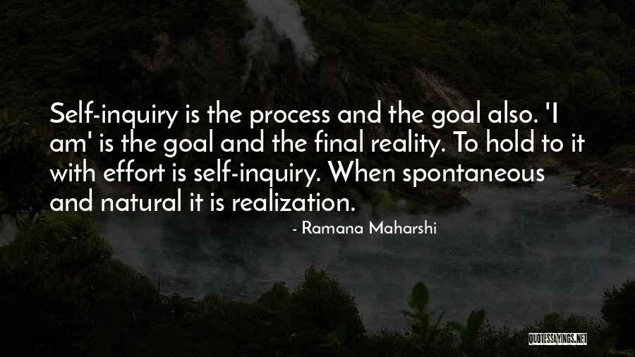 Self Inquiry Quotes By Ramana Maharshi