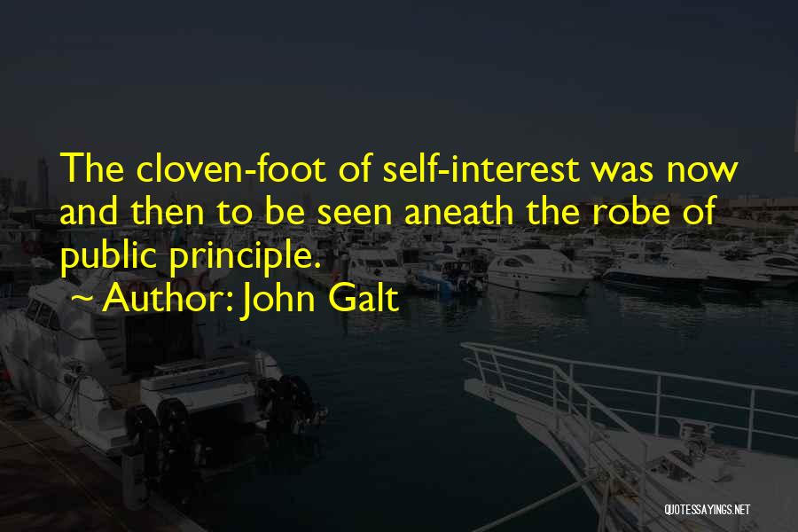 Self Interest Quotes By John Galt