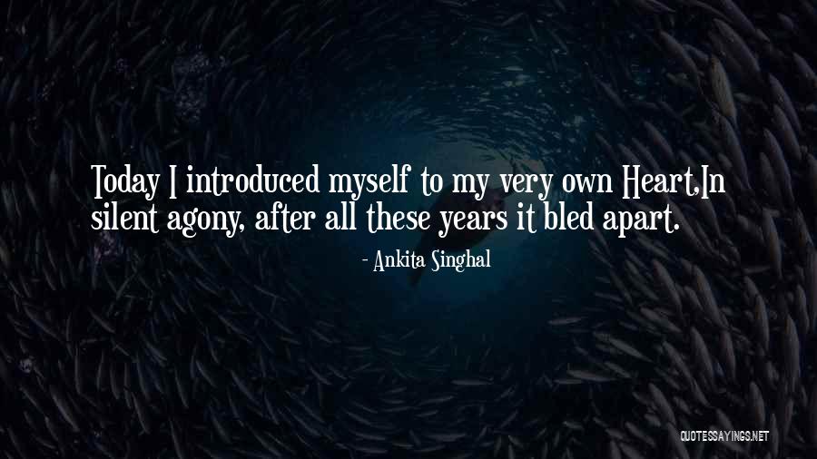 Self Introduction Quotes By Ankita Singhal