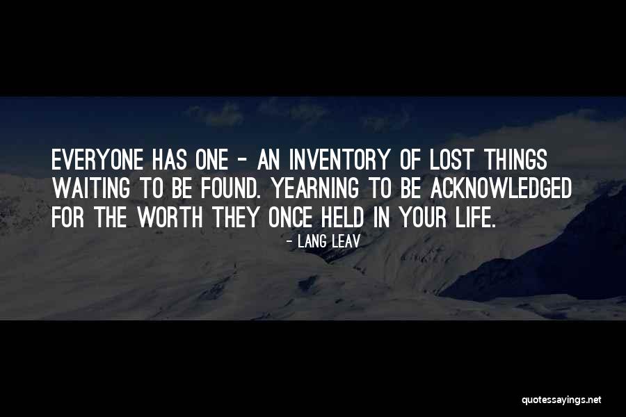 Self Inventory Quotes By Lang Leav Self Inventory Quotes By Lang Leav