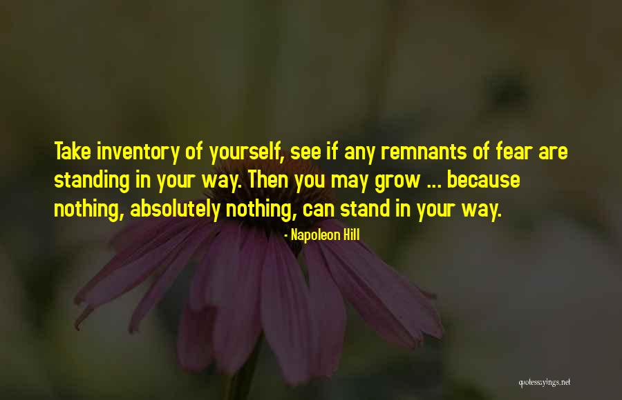 Self Inventory Quotes By Napoleon Hill Self Inventory Quotes By Napoleon Hill
