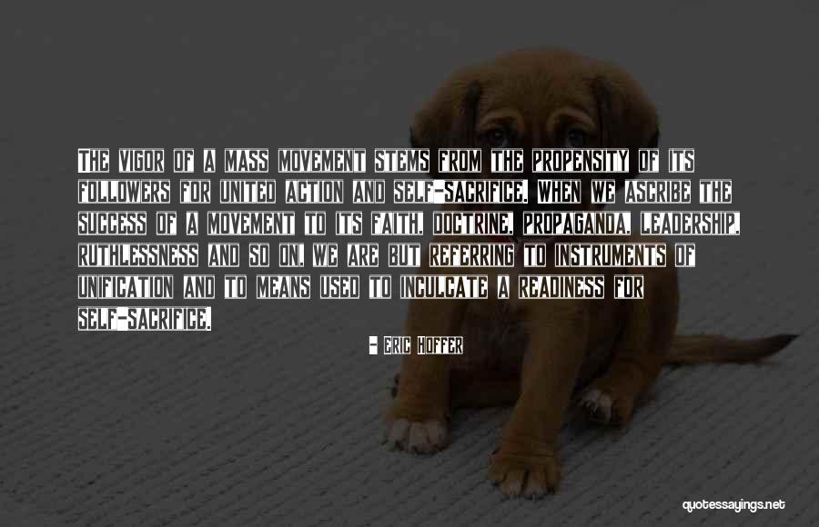 Self Leadership Quotes By Eric Hoffer Self Leadership Quotes By Eric Hoffer