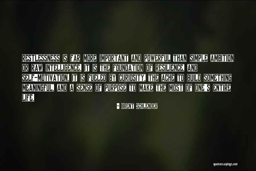 Self Life Motivation Quotes By Brent Schlender Self Life Motivation Quotes By Brent Schlender