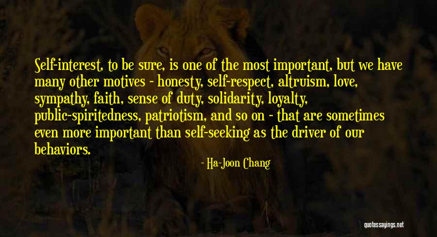 Self Love And Respect Quotes By Ha-Joon Chang Self Love And Respect Quotes By Ha-Joon Chang