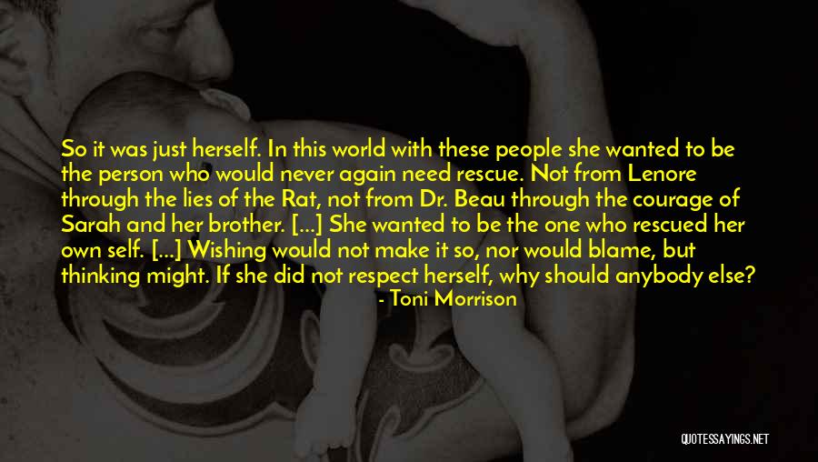 Self Love And Respect Quotes By Toni Morrison Self Love And Respect Quotes By Toni Morrison