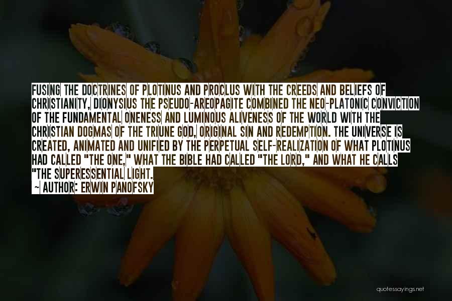 Self Luminous Quotes By Erwin Panofsky