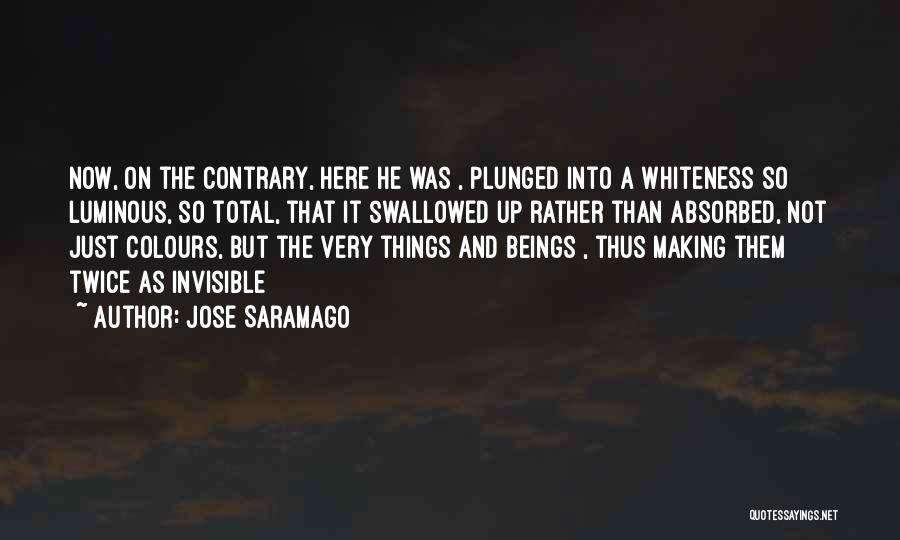 Self Luminous Quotes By Jose Saramago