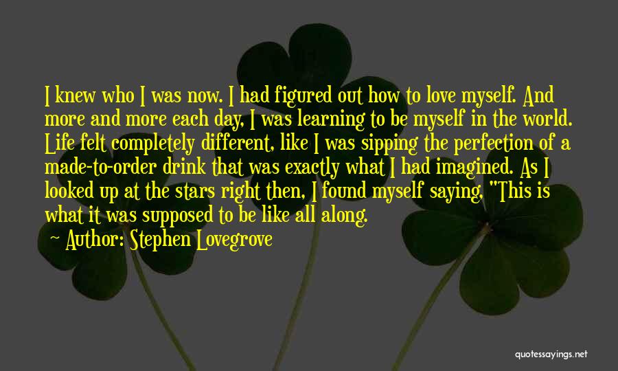 Self Made Inspirational Quotes By Stephen Lovegrove