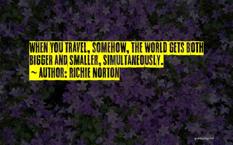 Self Marketing Quotes By Richie Norton