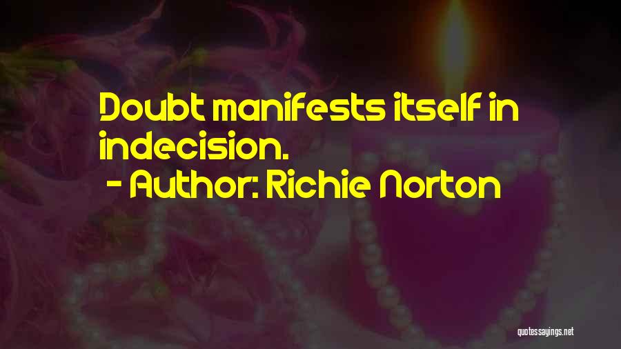 Self Marketing Quotes By Richie Norton