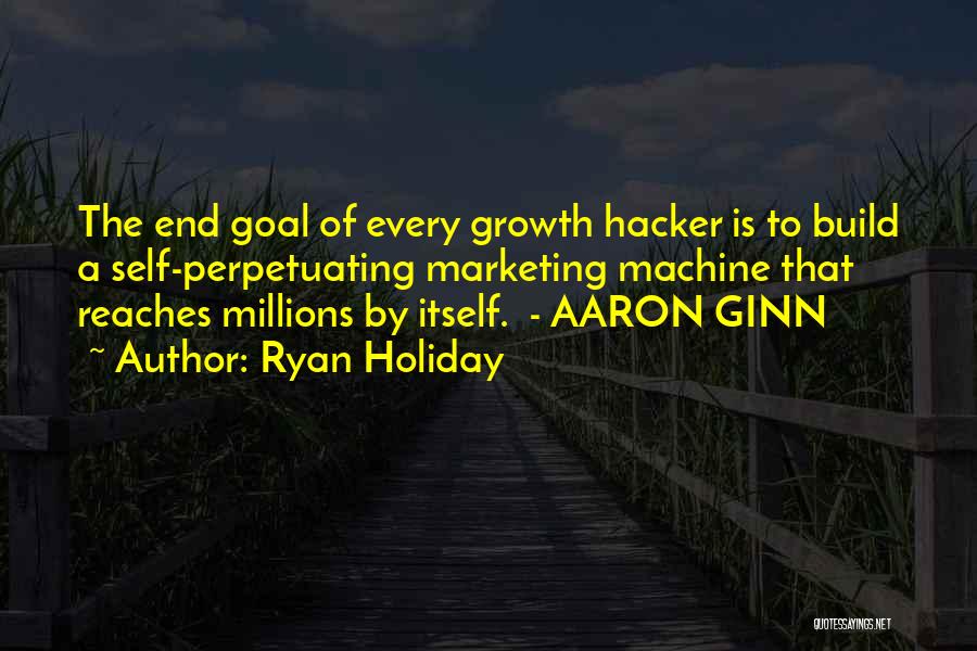 Self Marketing Quotes By Ryan Holiday