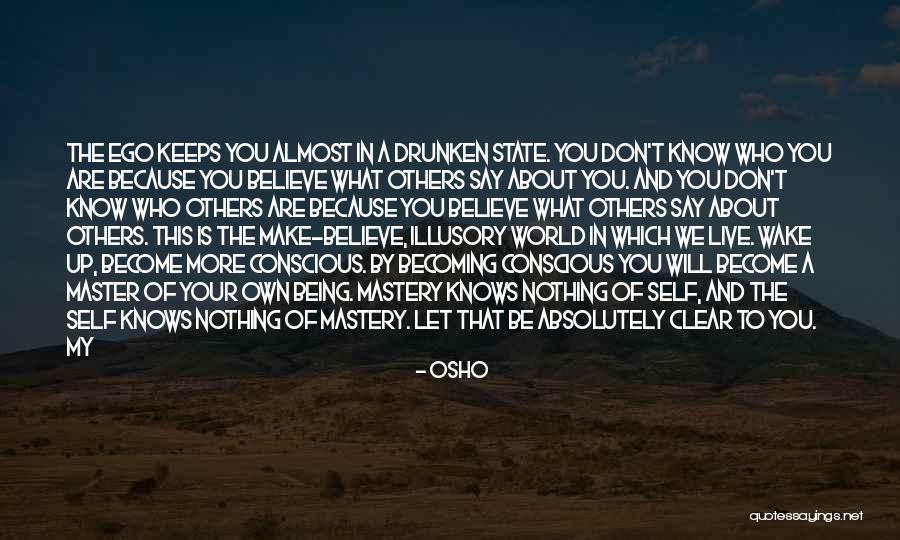 Self Mastery Quotes By Osho