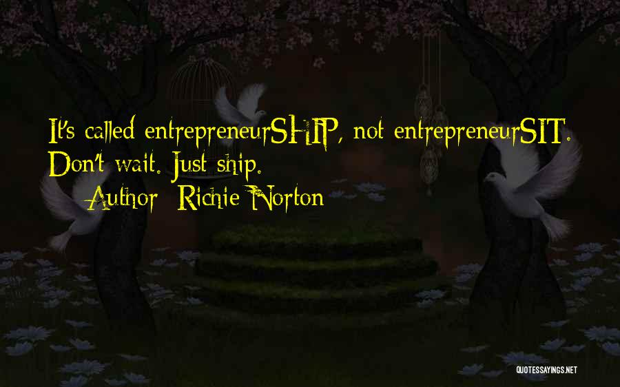 Self Mastery Quotes By Richie Norton