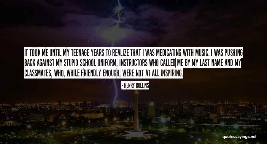 Self Medicating Quotes By Henry Rollins