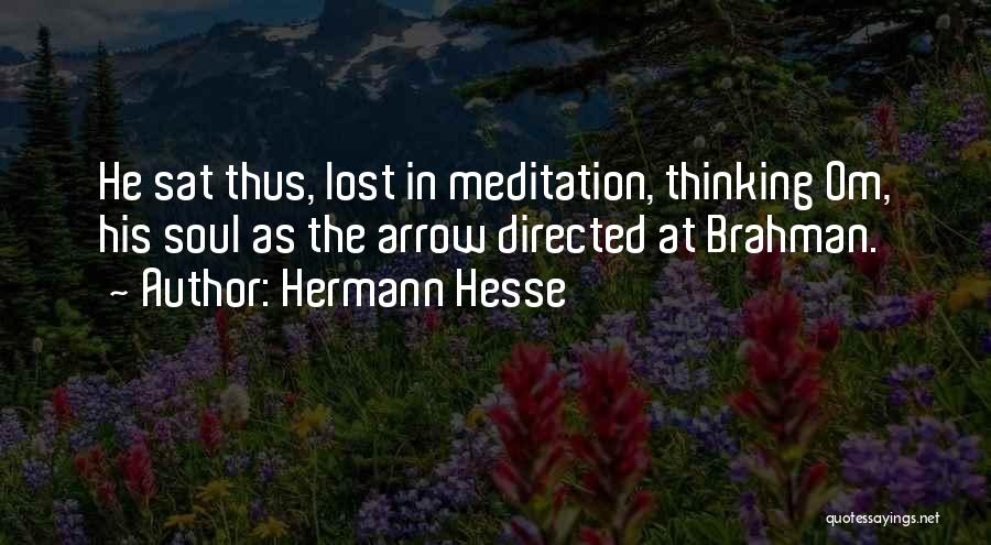 Self Meditation Quotes By Hermann Hesse
