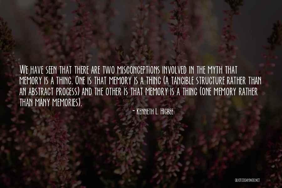 Self Misconceptions Quotes By Kenneth L. Higbee Self Misconceptions Quotes By Kenneth L. Higbee