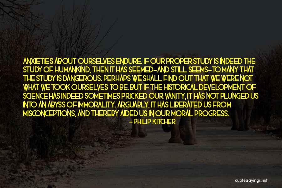 Self Misconceptions Quotes By Philip Kitcher Self Misconceptions Quotes By Philip Kitcher