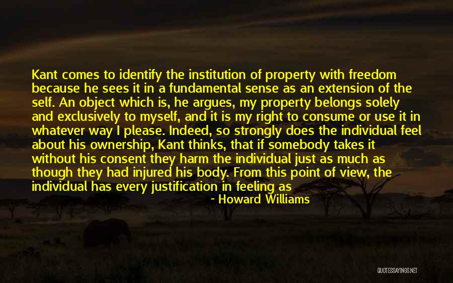 Self Ownership Quotes By Howard Williams Self Ownership Quotes By Howard Williams