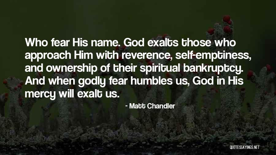 Self Ownership Quotes By Matt Chandler