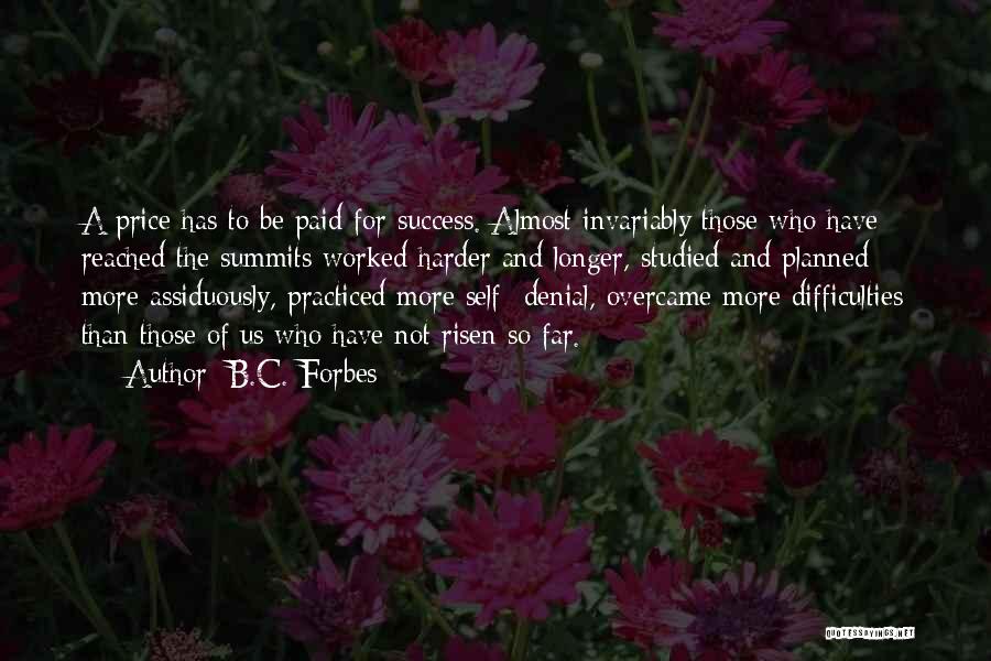 Self Paid Quotes By B.C. Forbes