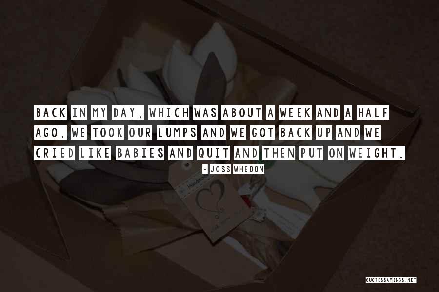 Self Pep Talk Quotes By Joss Whedon Self Pep Talk Quotes By Joss Whedon