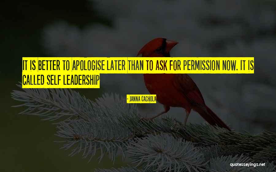 Self Permission Quotes By Janna Cachola Self Permission Quotes By Janna Cachola