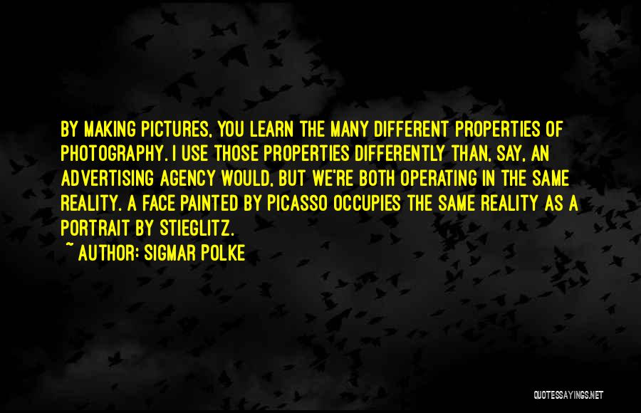 Self Portrait Photography Quotes By Sigmar Polke