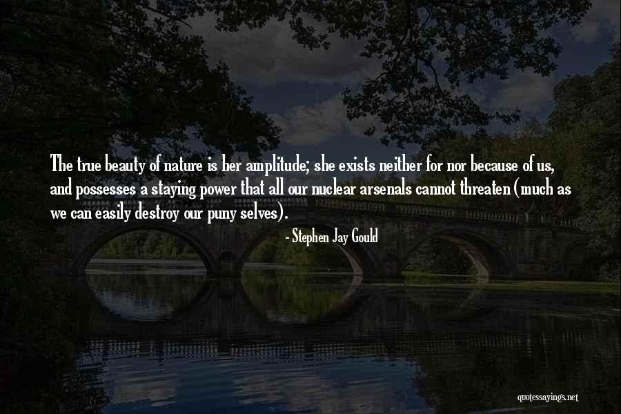 Self Power Quotes By Stephen Jay Gould