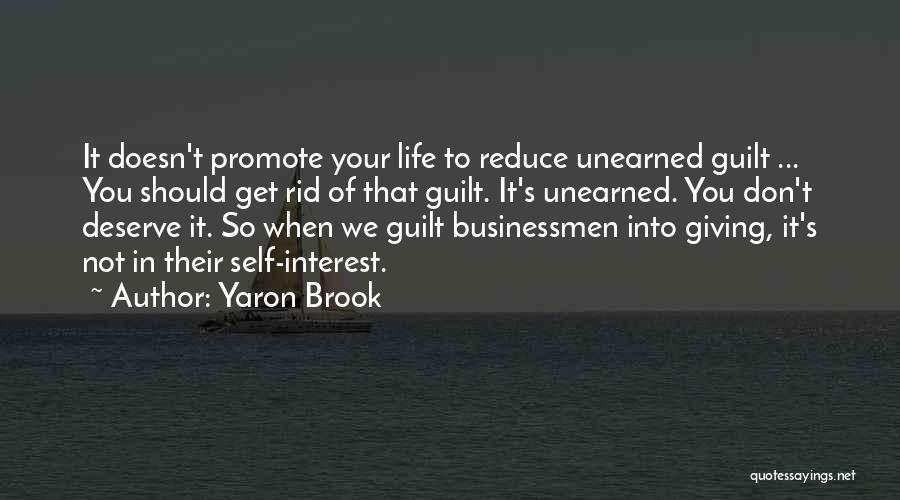 Self Promote Quotes By Yaron Brook