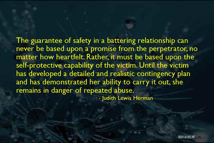 Self Protection Quotes By Judith Lewis Herman Self Protection Quotes By Judith Lewis Herman