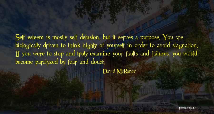 Self Purpose Quotes By David McRaney Self Purpose Quotes By David McRaney