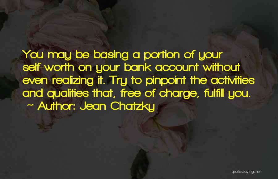 Self Realizing Quotes By Jean Chatzky