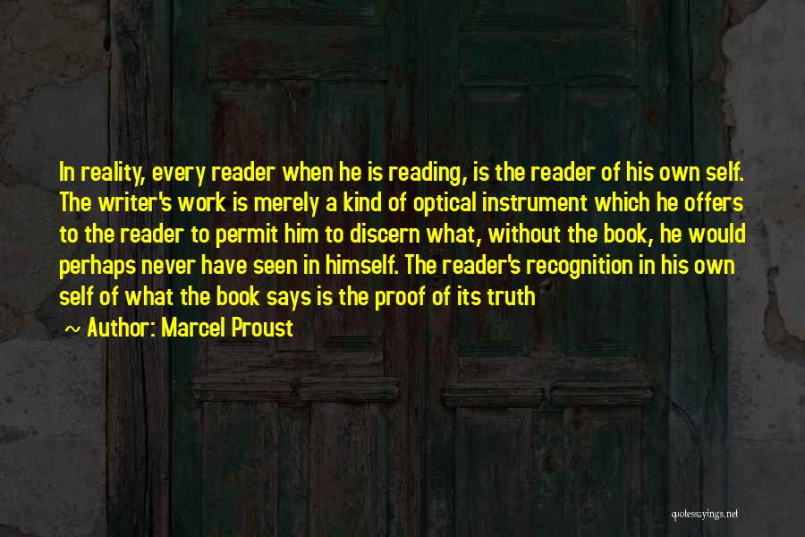 Self Recognition Quotes By Marcel Proust