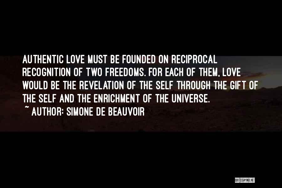 Self Recognition Quotes By Simone De Beauvoir