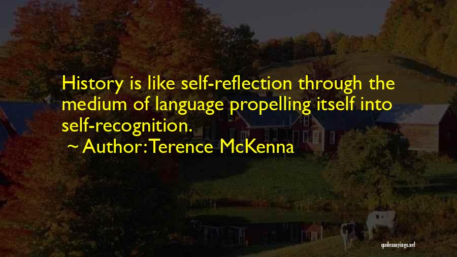 Self Recognition Quotes By Terence McKenna
