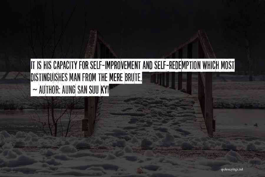 Self Redemption Quotes By Aung San Suu Kyi