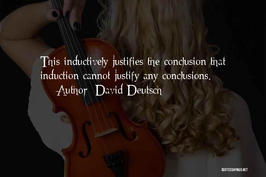 Self Reference Quotes By David Deutsch