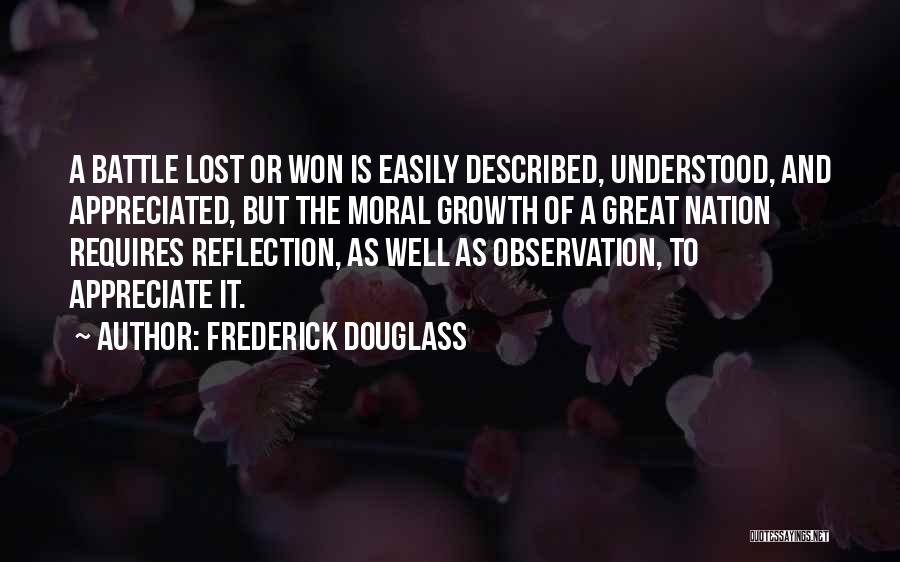 Self Reflection And Growth Quotes By Frederick Douglass