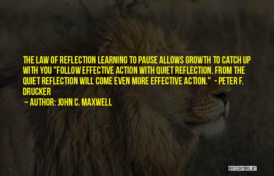 Self Reflection And Growth Quotes By John C. Maxwell