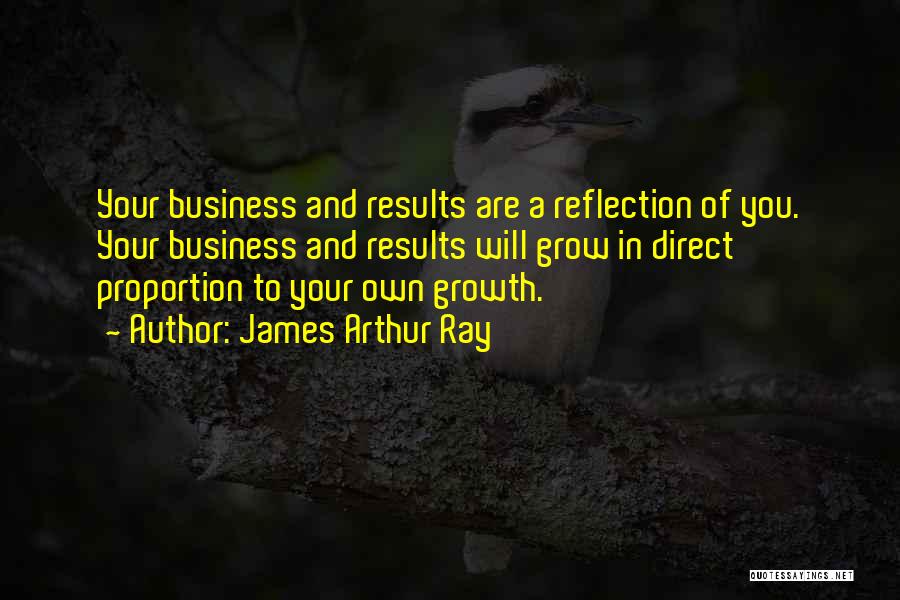 Self Reflection Business Quotes By James Arthur Ray