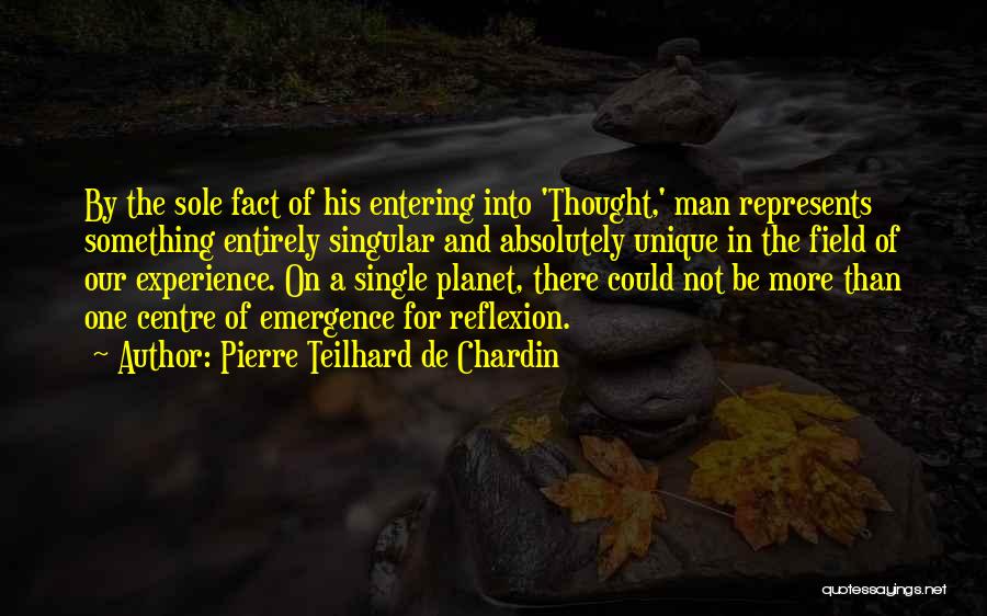 Self Reflexion Quotes By Pierre Teilhard De Chardin