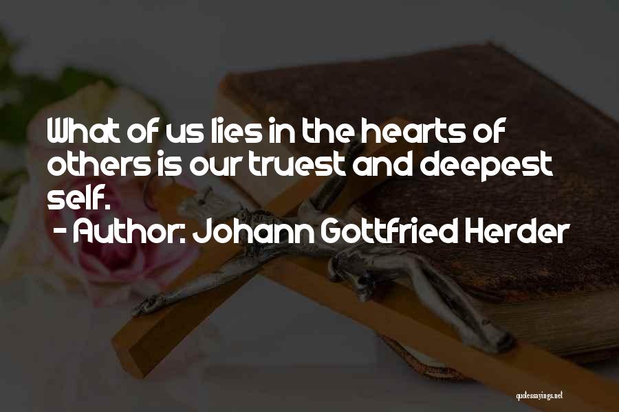 Self-reflexivity Quotes By Johann Gottfried Herder