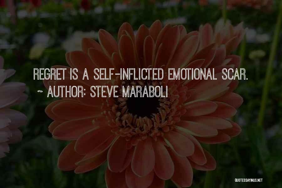 Self Regret Quotes By Steve Maraboli