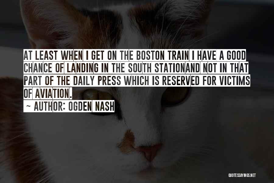 Self Reserved Quotes By Ogden Nash