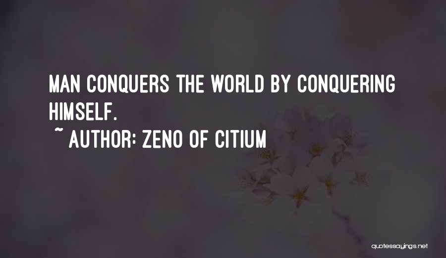 Self Restraint Quotes By Zeno Of Citium