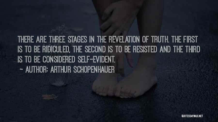 Self Revelation Quotes By Arthur Schopenhauer