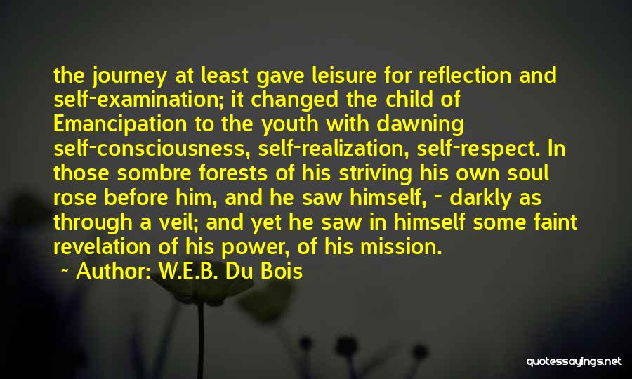 Self Revelation Quotes By W.E.B. Du Bois