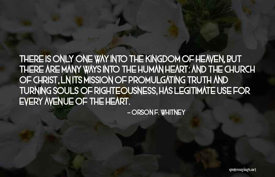 Self Righteousness Got Quotes By Orson F. Whitney Self Righteousness Got Quotes By Orson F. Whitney