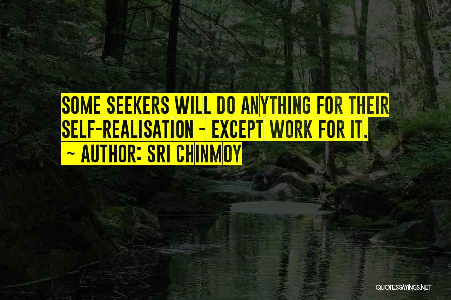 Self Seekers Quotes By Sri Chinmoy