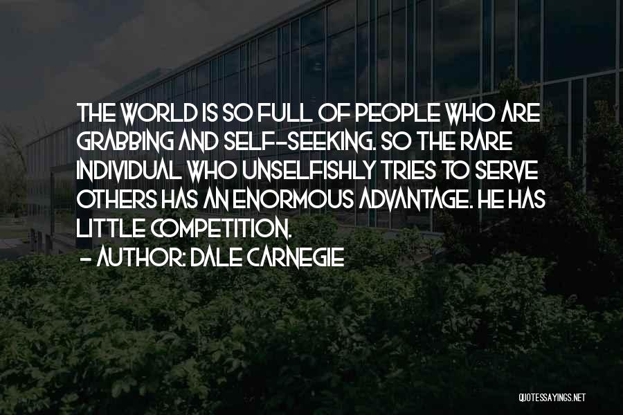 Self Serve Quotes By Dale Carnegie